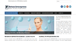 Desktop Screenshot of betasciencepress.com